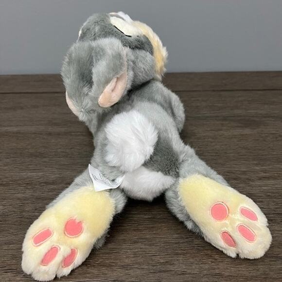 Disney Bambi Floppy Thumper Plush Vintage‎  w/ Hang Tag - Picture 2 of 6